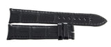 PIAGET 20mm x 18mm Black Alligator Leather Watch Band Strap FZA