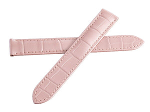 Cartier Paris 16mm Shiny Pink Alligator Leather Watch Band KD6C2Y52 FAD