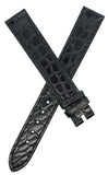Chopard 15mm x 14mm Black Alligator Women's Watch Band Strap 115/080