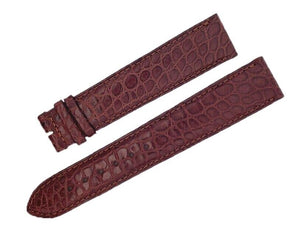 Raymond Weil 19mm x 16mm Brown Alligator Leather Watch Band