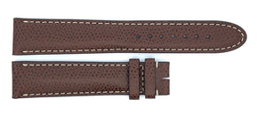 Montblanc Men's 19mm x 17mm Brown Alligator Leather Watch Band Strap FUE