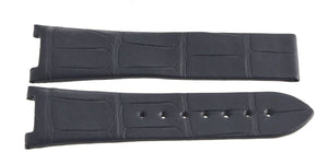 Omega 24mm x 18mm Navy Blue Leather Watch Band Strap CUZ011245 JIA