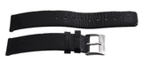 Skagen Women's 16mm x 16mm Black Shiny Leather Watch Band Strap