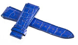 Techno Master 26mm Blue Genuine Leather Watch Band Strap