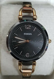 Fossil ES3111 Georgia Grey Dial Ion Plated Women's Watch