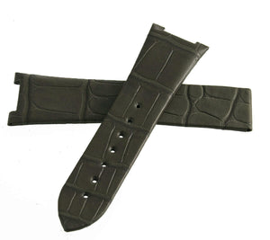 Omega 24mm x 18mm Green Leather Watch Band Strap CUZ011250 JIA