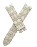 Parmigiani Fleurier 21mm x 19mm Beige  Alligator Watch Band