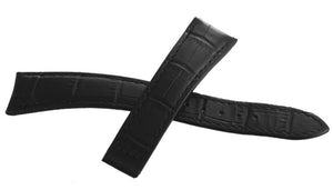 Raymond Weil Men's 20mm x 16mm Black Leather Band Watch Band V3.15