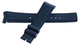 Authentic Corum 21mm x 18mm Dark Blue Rubber Watch Band Strap NEW