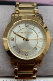 Michael Kors MK3485 Janey Gold Dial Gold Tone Stainless Steel Women's Watch