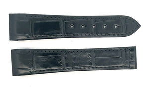 Chopard 19mm x 16mm Black Alligator Watch Band 115/080 B0200-0281