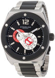 Stuhrling Original Mens Esprit Black Dial Steel Bracelet Watch 281B.332D264