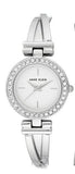 Women's Swarovski Crystal Silver-Tone Bracelet Watch  AK/3404SVST