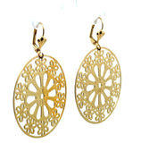Gold tone Women's Hanging Earrings