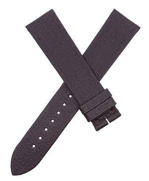 Montblanc 19mm x 17mm Brown Leather Men's Watch Band Strap FRK