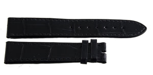Genuine Chopard 20mm x 18mm Black Alligator Watch Band 080