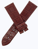 PIAGET  20mm x 18mm Brown Leather  Watch Band Strap FWJ