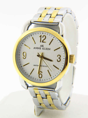 Anne Klein 10/9717 Women's Two-tone steel Silver  Dial Bracelet Quartz Watch