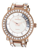 Peugeot Women's Analog Display Japanese Quartz Rose Gold Watch J6311SBK