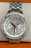 Armani Exchange AX5401 White Dial Stainless Steel Multifunction Women's Watch