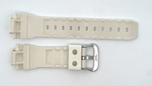 25mm Casio G-Lide G-Shock White Rubber Watch Band