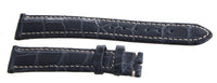 Chronoswiss 18mm x 16mm Navy Blue Alligator Leather Men's Watch Band