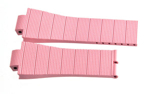 Roger Dubuis 21mm Pink Rubber Watch Band Strap 27/M