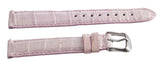 Michele Women's 16mm x 14mm Hot Pink Alligator Watch Band Strap