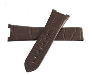 Omega 24mm x 18mm Brown Leather Watch Band Strap CUZ011247 IIA