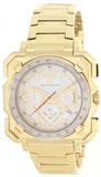 Aqua Master Mens Pearl Dial Gold Tone Steel Bracelet Diamond Watch W#355