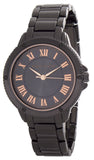 Anne Klein Womens Dark Grey Dial Gunmetal Tone Bracelet Watch AK/2073GYRT