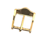 10mm Gucci Gold Tone Stainless Steel Buckle Clasp