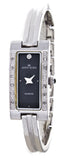 Anne Klein Women's Black Dial Silver Watch 10/7871
