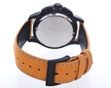 Nautica Men's N23536G Bfd Black Dial Orange  Band Chrono Watch