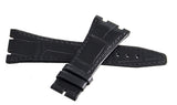 Audemars Piguet 27mm x 18mm Black Alligator Leather Watch Band Strap Royal Oak