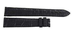 Genuine Chopard 20mm x 16mm Black Alligator Watch Band 080