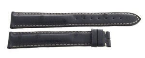 Zenith 20mm x 16mm Dark Blue Watch Band Strap