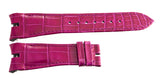 Genuine Roger Dubuis 25mm x 19mm Pink Alligator Leather Watch Band