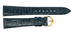 Raymond Weil 16mm x 14mm Black Leather Watch Strap Band