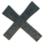 Roger Dubuis 25mm x 19mm Black Alligator Leather Watch Band MG42/44