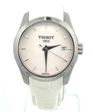 Tissot Women's T0352101601100 Couturier Analog Display White