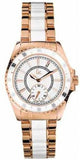 Guess Collection GC 47003L White Dial Two Tone Stainless Women's Watch
