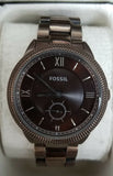 Fossil ES3067 Sydney Brown Dial Ion Plated Stainless Women's Watch