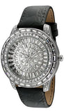 Peugeot Women's Couture Black Leather Baguette Case Watch J6013BK