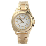 COACH 'Boyfriend' Crystal Detail Gold-tone Bracelet Watch 14501285