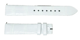 Dior Women's 16mm x 14mm White Alligator Watch Band Strap N3R2C
