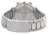 Nautica E8 Grey Dial Stainless Steel Bracelet Chronograph Mens Quartz Watch 40mm