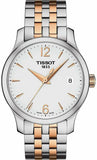 Tissot T063.210.22.037.01 Women's Watch Tradition Silver/Rose Gold 33mm