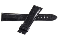 Genuine Omega Seamaster Black Alligator Strap Band 20mm x 16mm CUZ013142 GJB