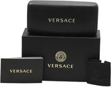 New Versace Sunglasses Pink Frame, Light Grey Lenses, 53MM